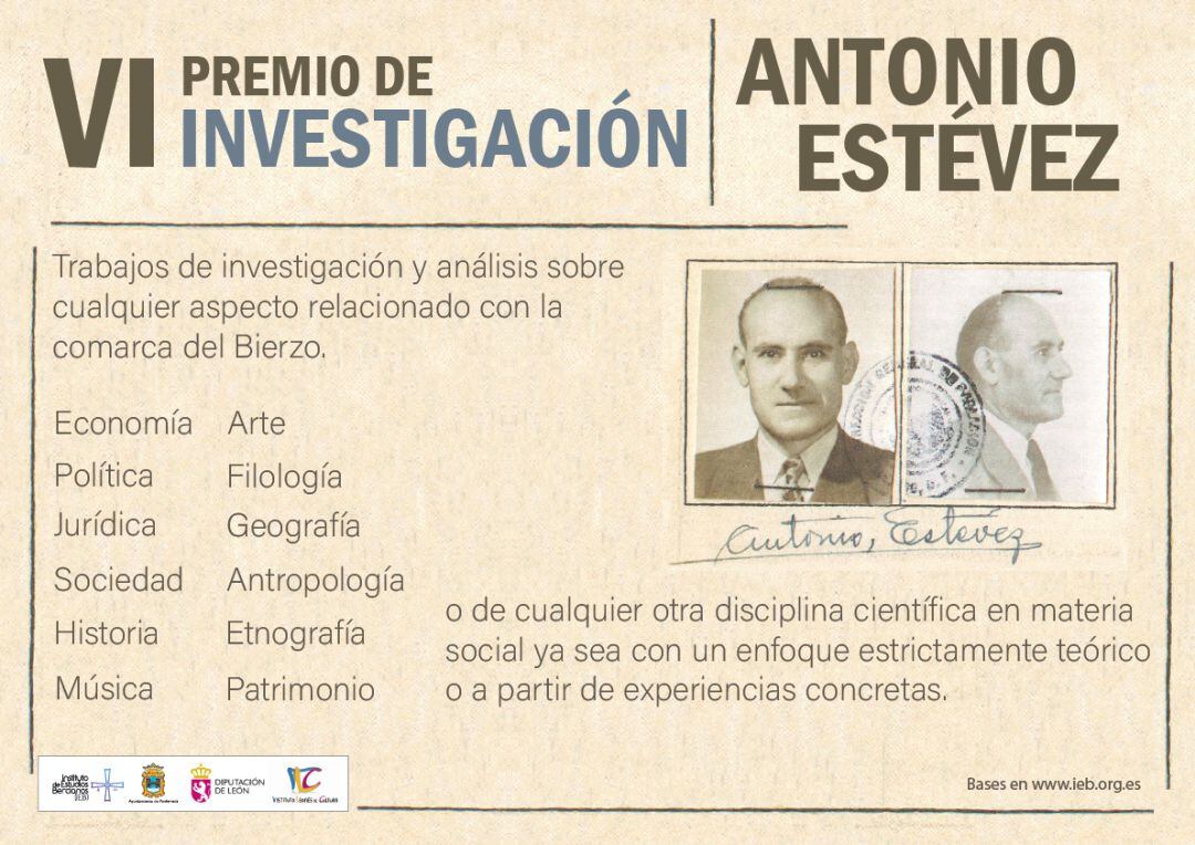 Premio Investigación Antonio Estévez