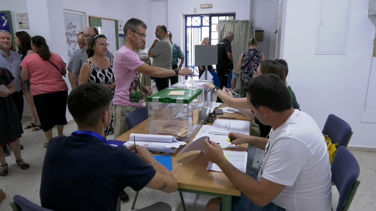 Votaciones en Andújar