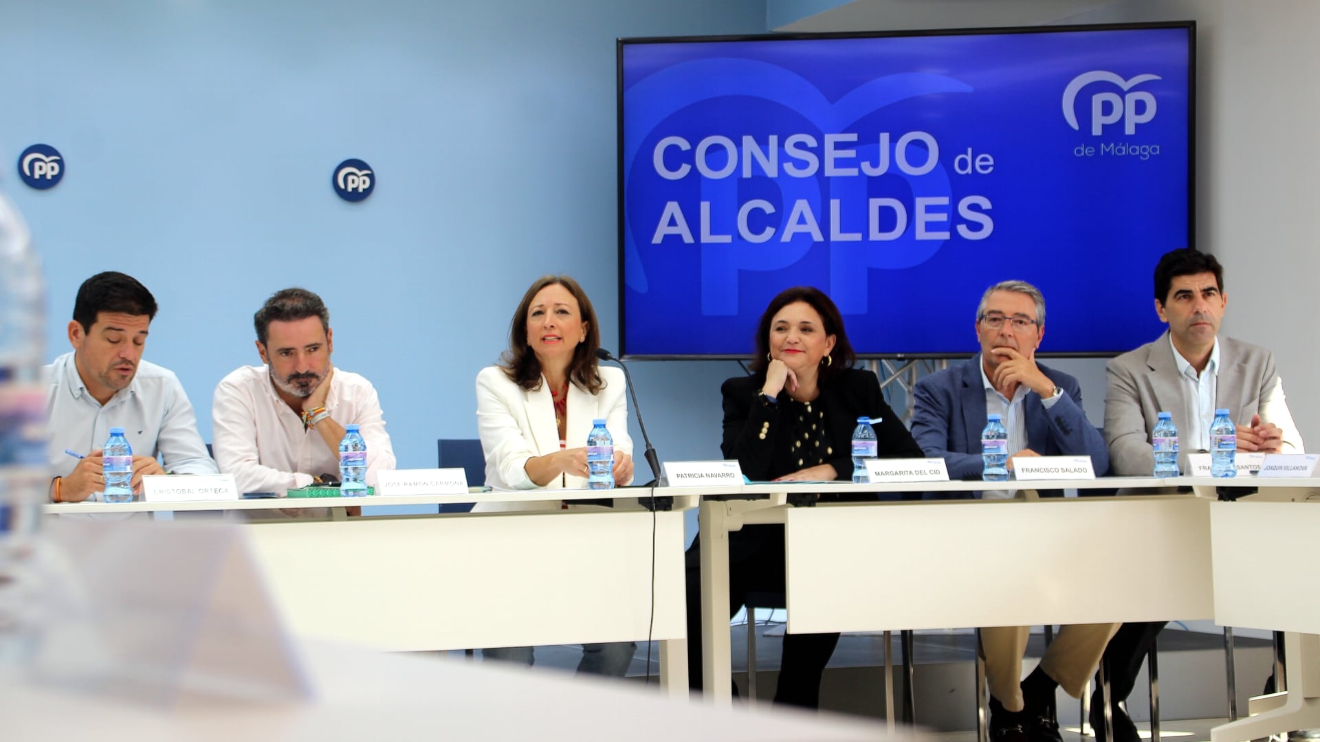 Reunión del Consejo de Alcaldes del PP de Málaga