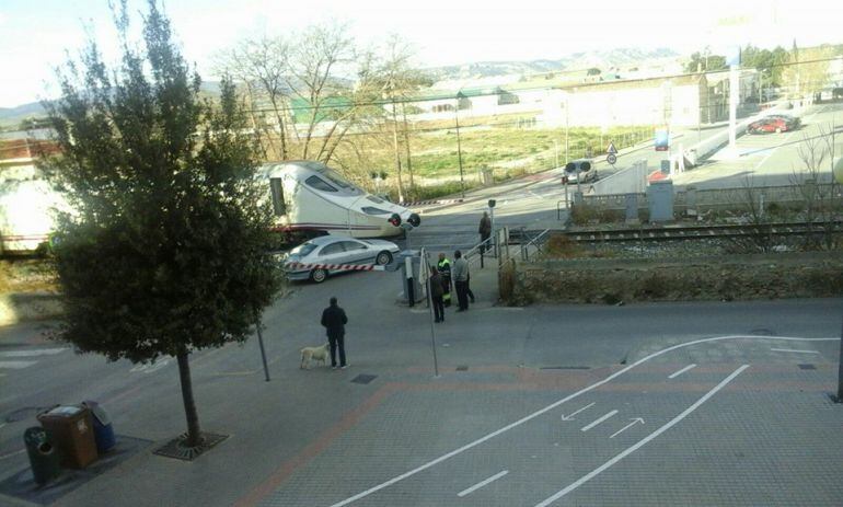 Paso a nivel carretera de Yecla, siguiente paso a nivel de donde se ha producido el suceso
