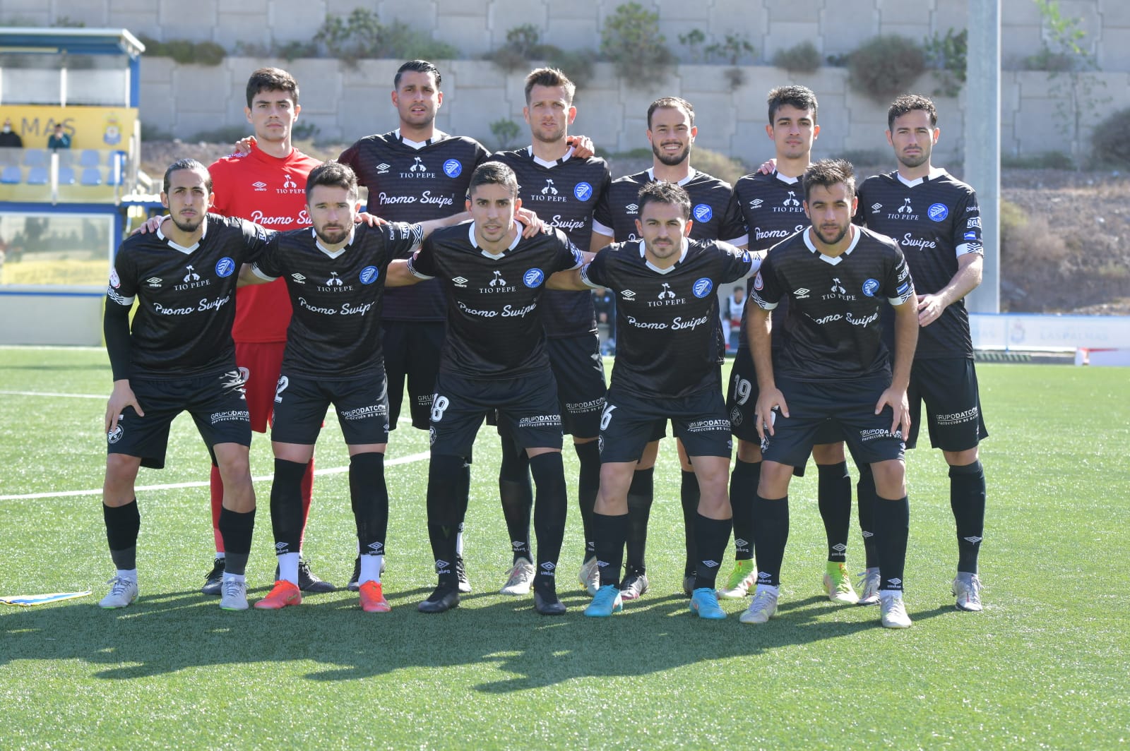 Once titular que presentó el Xerez DFC en Canarias