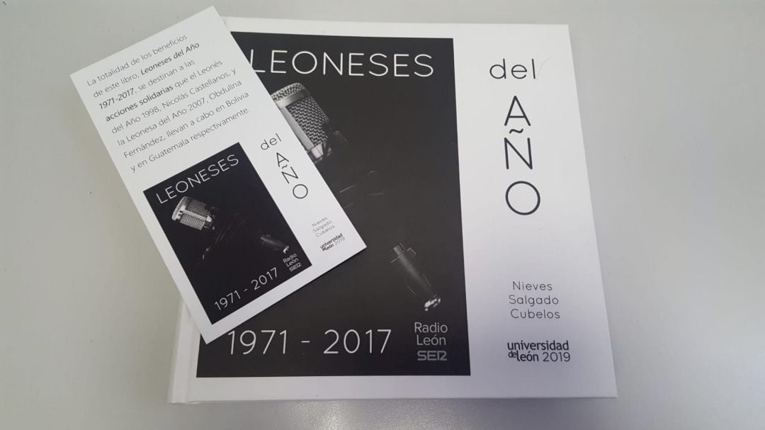 El libro del Leónés del Año a la venta en varias librerias de León y Ponferrada