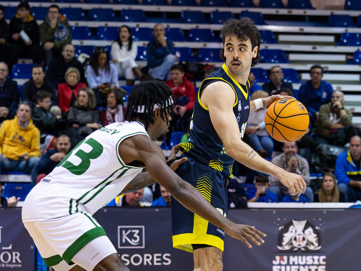 Chuso González en un partido