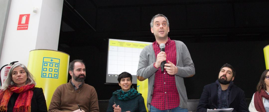 Xulio Ferreiro, en el último Dillo ti