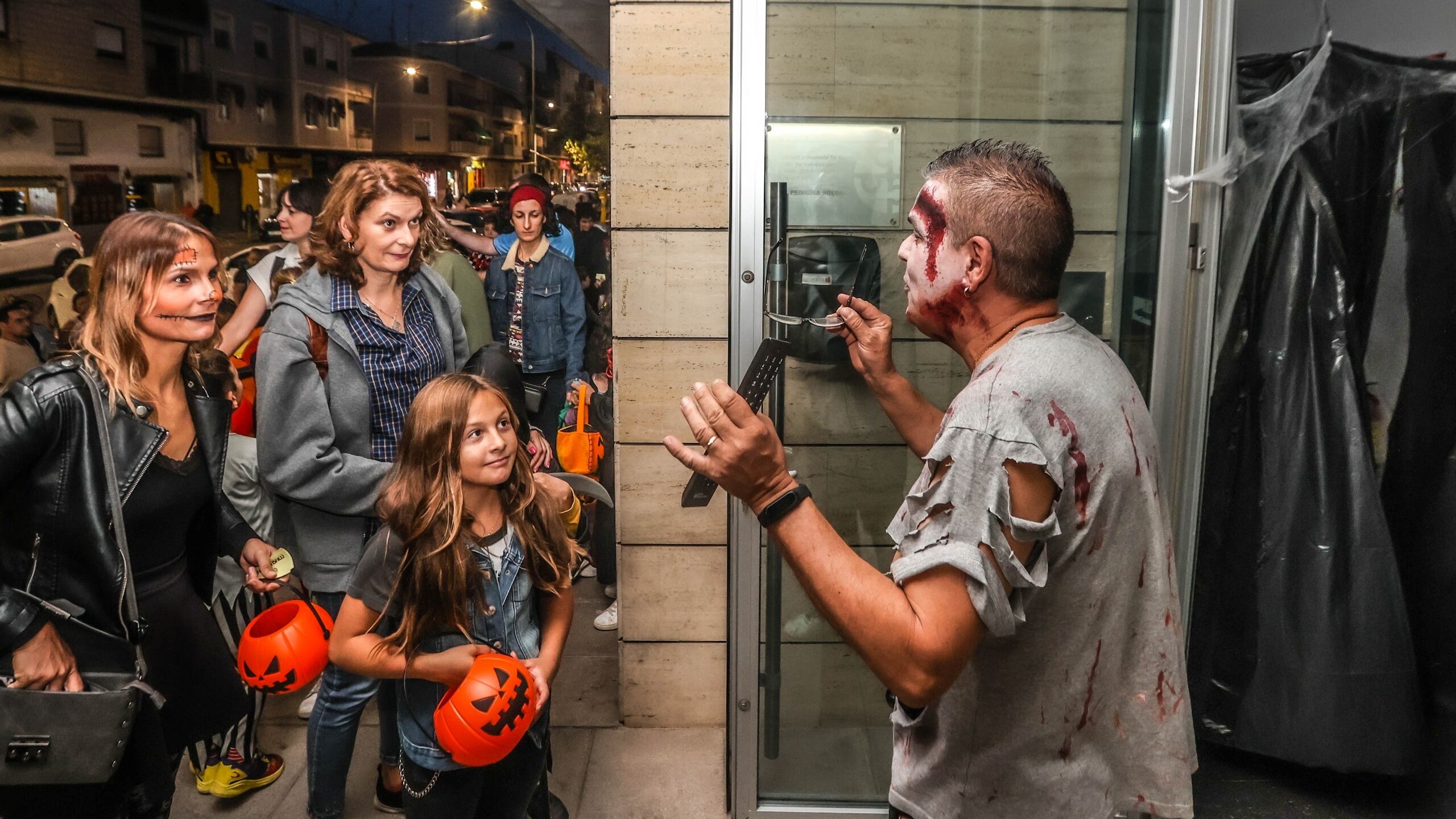 Gran parte de las actividades estaban relacionadas con la celebración de Halloween