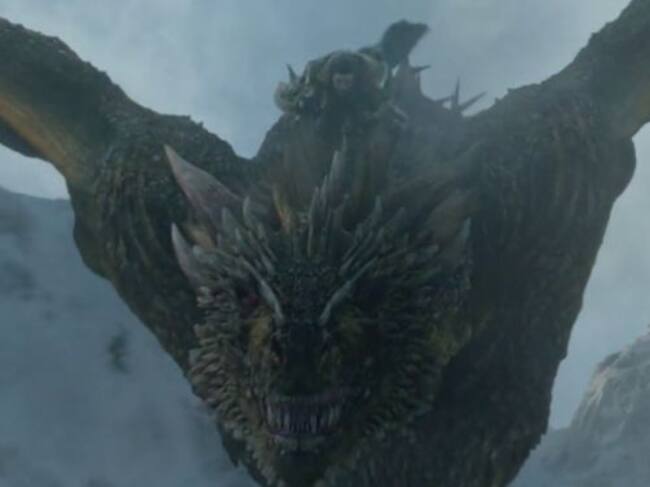 Jon monta por primera vez en dragón.