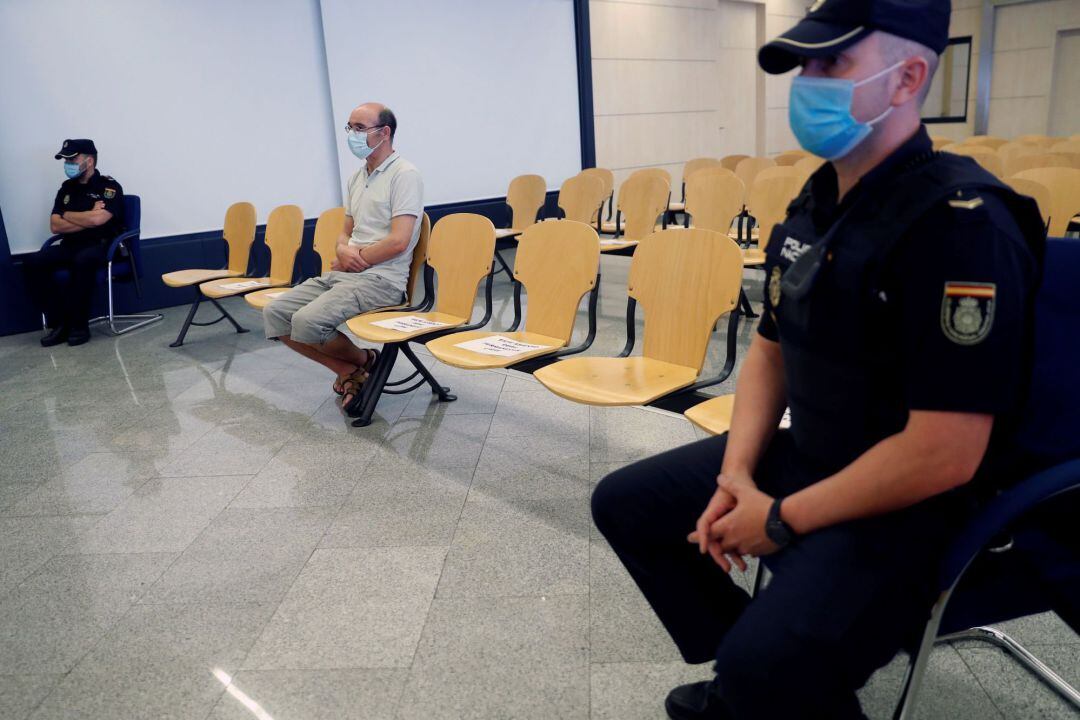 Nabil E.A. en el juicio.