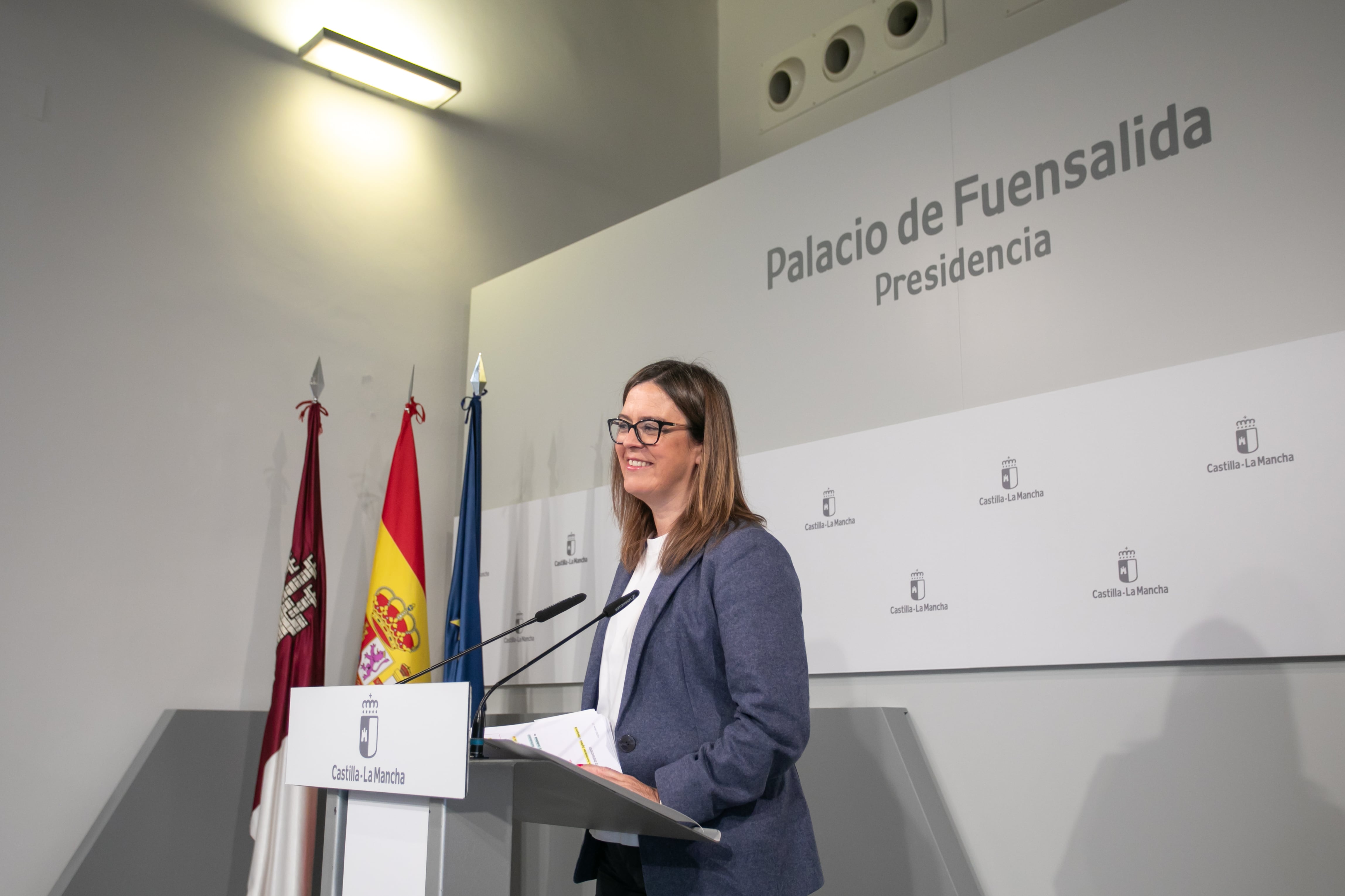Esther Padilla, consejera portavoz del Gobierno de Castilla-La Mancha