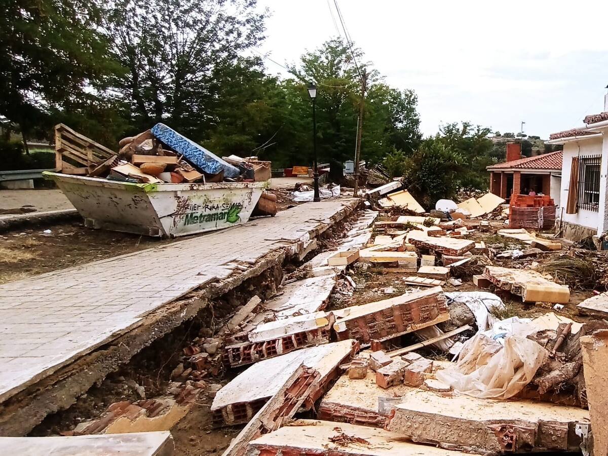"Su mujer intentó ayudarle, pero él no tenía fuerza y se lo llevó la corriente"