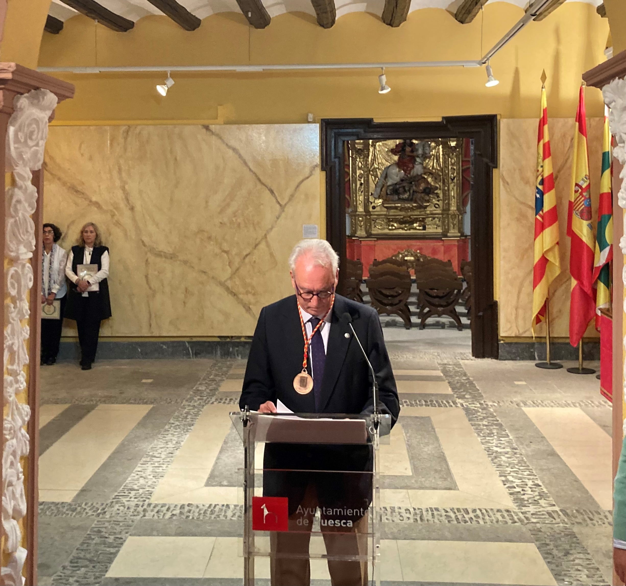 Ernesto Fabre, presidente de la Academia Aragonesa de la Gastronomía