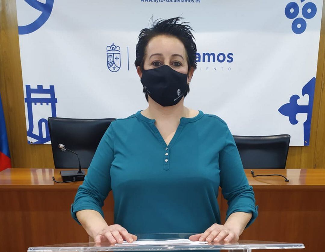 La concejala de agricultura, María Ángeles Moreno