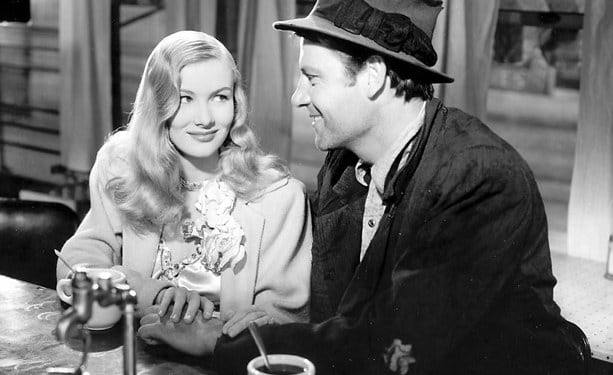 Verónica Lake y Joel McCrea en Los viajes de Sullivan de Preston Sturges