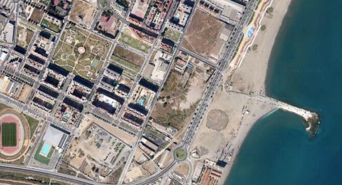 Zona de La Térmica (Málaga)