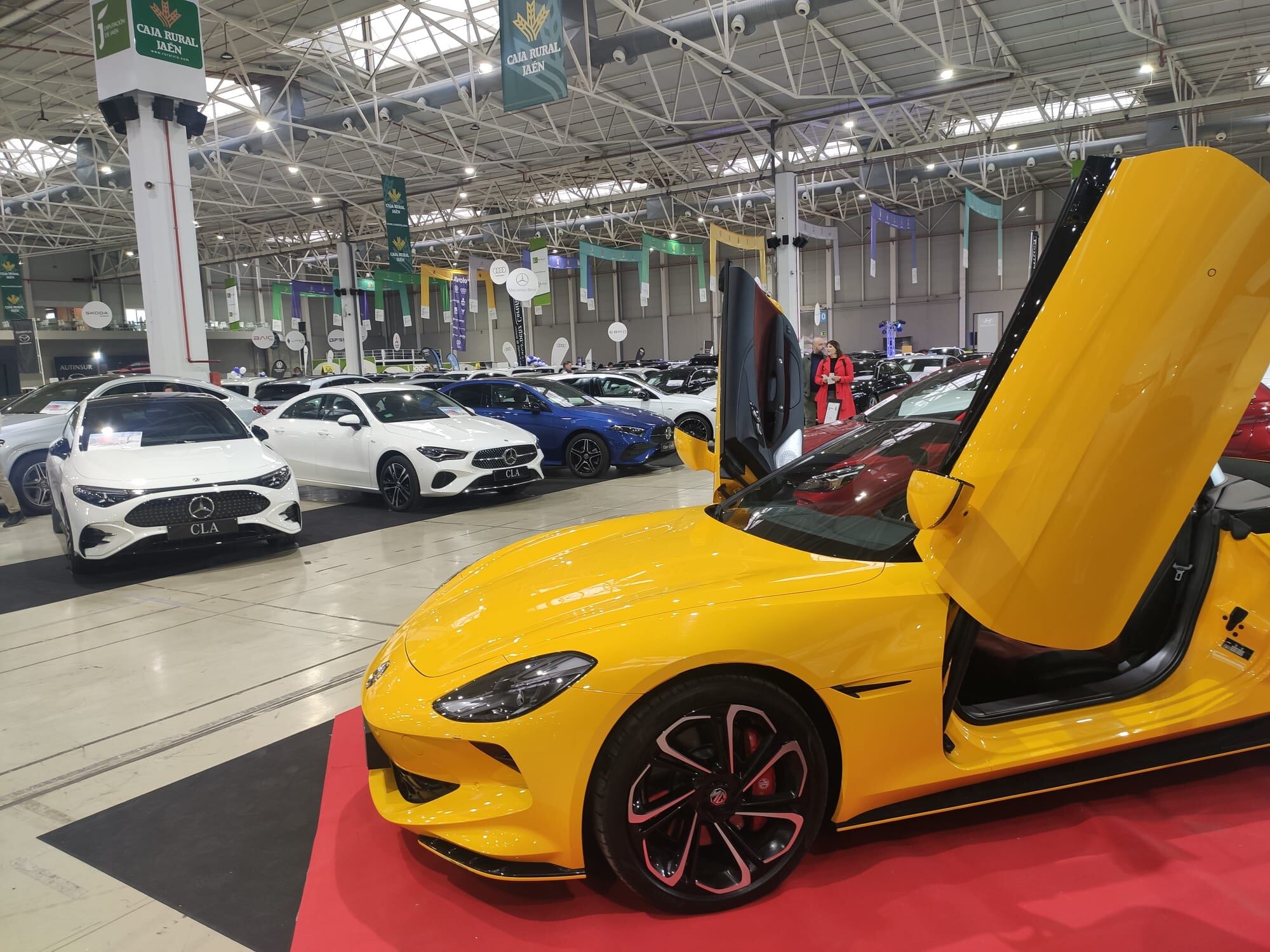 Vehículos presentes en el Factory Cars de Jaén.