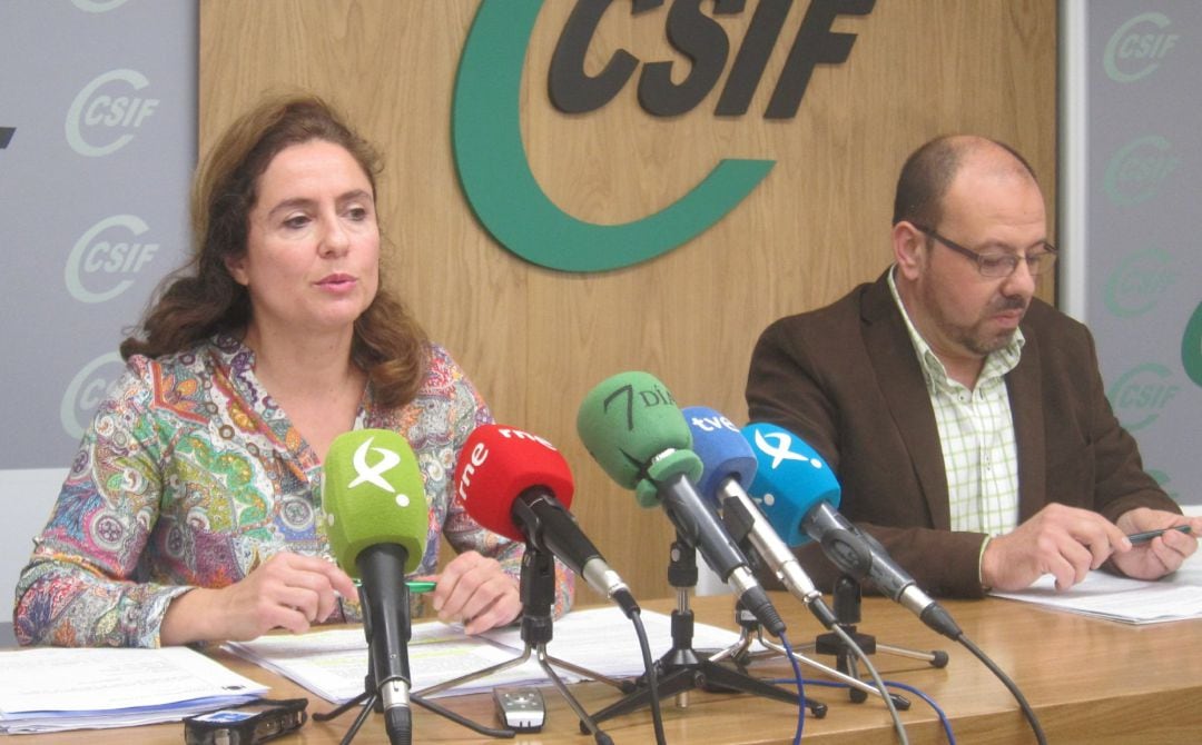 Mercedes Barrado, presidenta de CSIF Educación