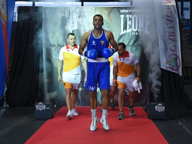 Pablo Coy antes de la final