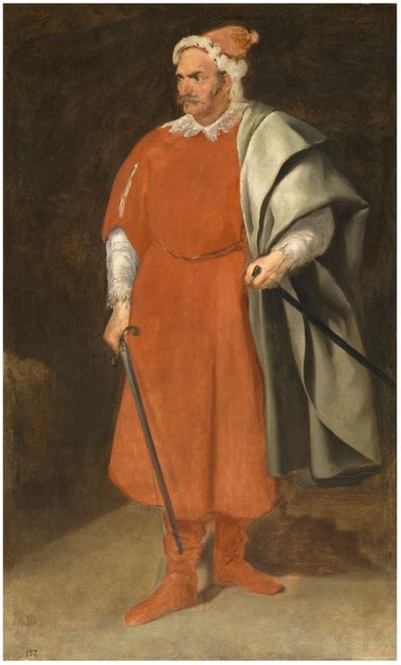 El bufón Barbarroja, Velázquez