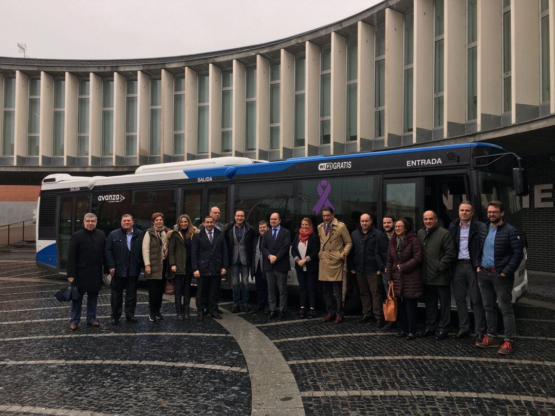 Acto de presentación del &#039;transporte a la demanda&#039;