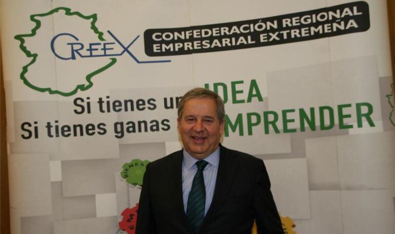 El nuevo presidente de los empresarios, Pedro Castro