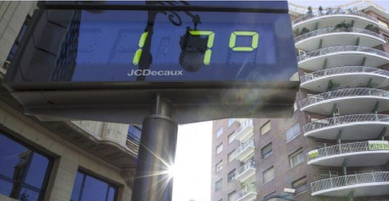 Hoy se espera que la temperatura máxima vuelva a superar los 17º