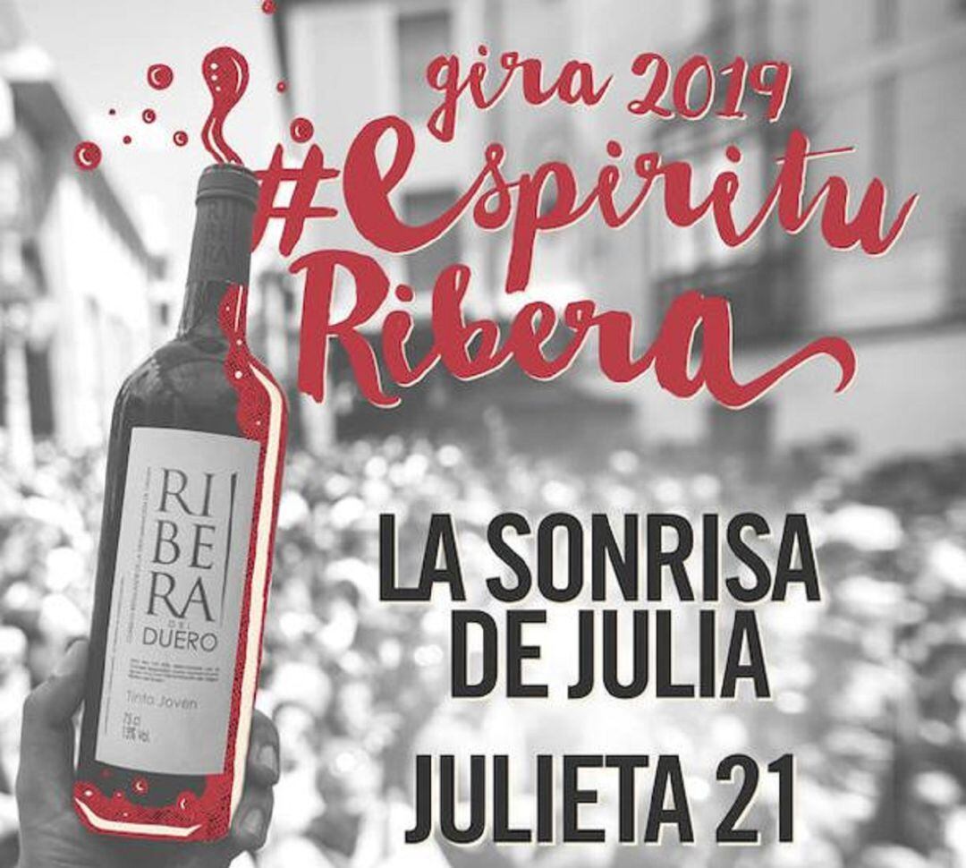 Cartel anunciador de la gira