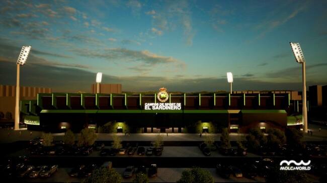 El Sardinero, con la nueva iluminación y el cambio de imagen