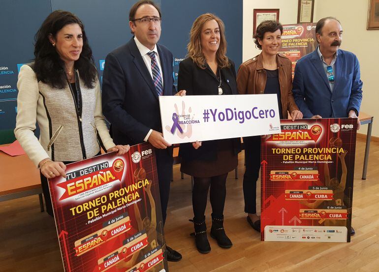 Presentación del Torneo Internacional de Baloncesto Femenino &quot;Provincia de Palencia&quot;