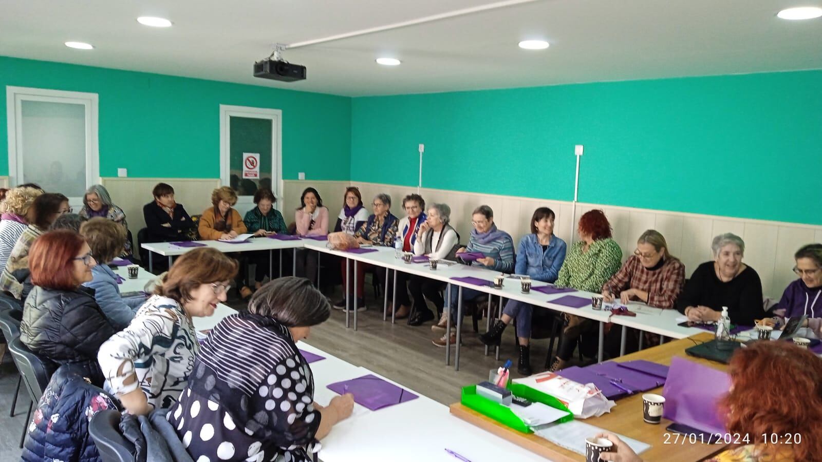 Encuentro feminista en Villena