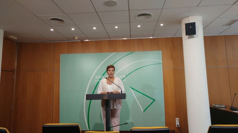 La delegada territorial de Fomento, Gemma Araujo