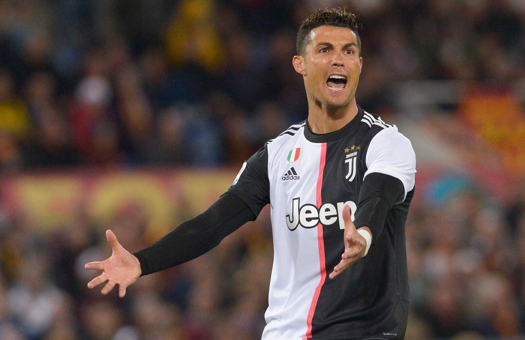 Cristiano Ronaldo, en un partido con la Juventus.