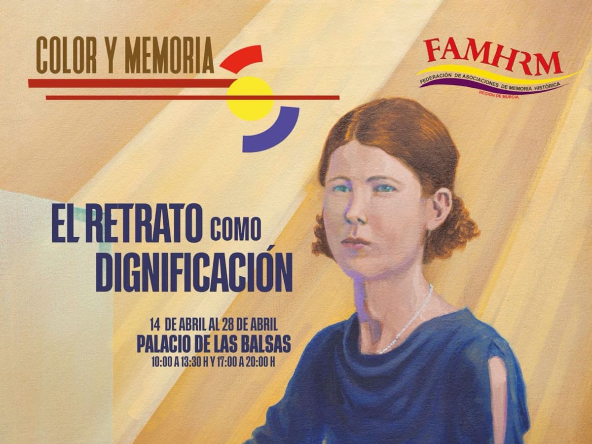 La historia de Pilar Zapata, la joven condenada a muerte que da rostro a 'Color y Memoria' en Murcia