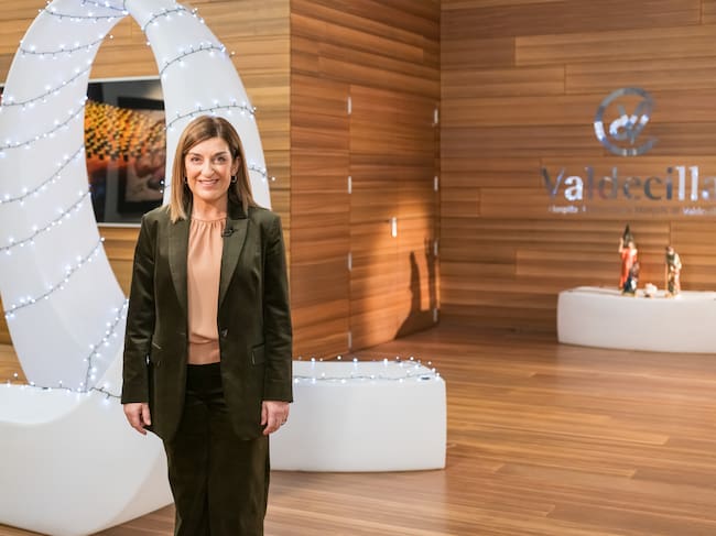 La presidenta del Gobierno ha destacado que Valdecilla es "el mejor ejemplo de la Cantabria que se supera".
