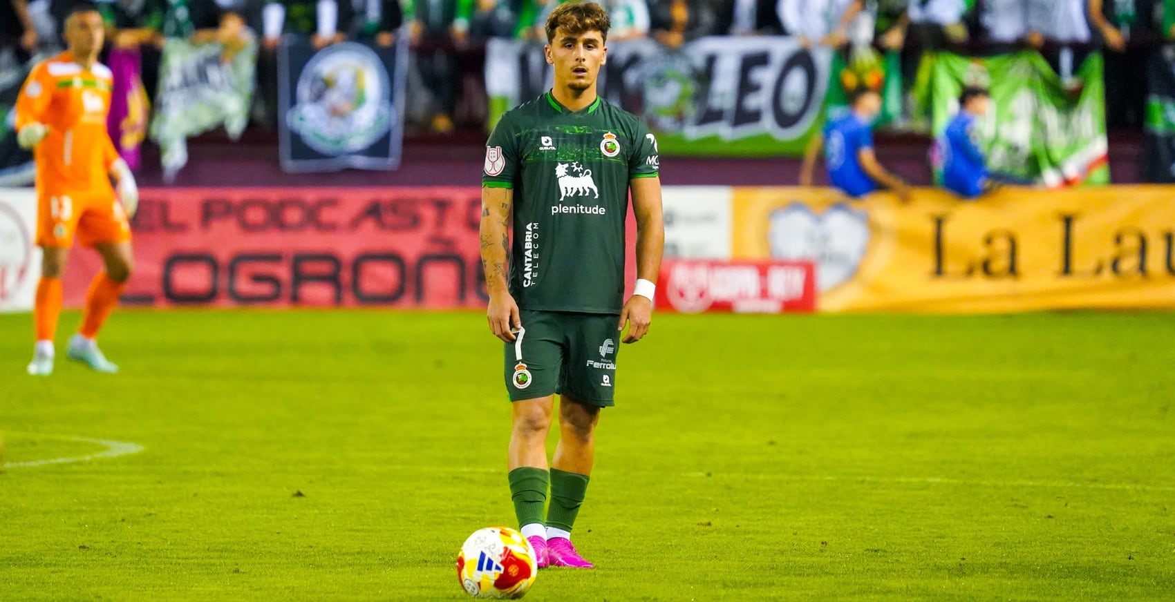 Yeray, en el partido copero.