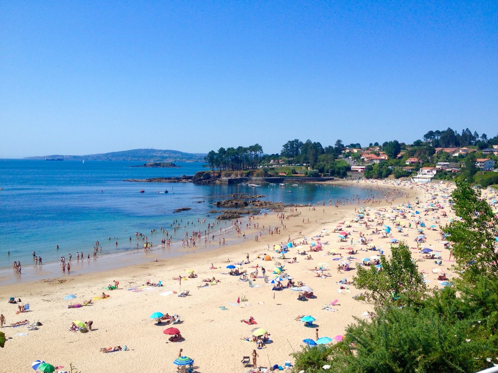 Imagen de archivo de una playa en verano.