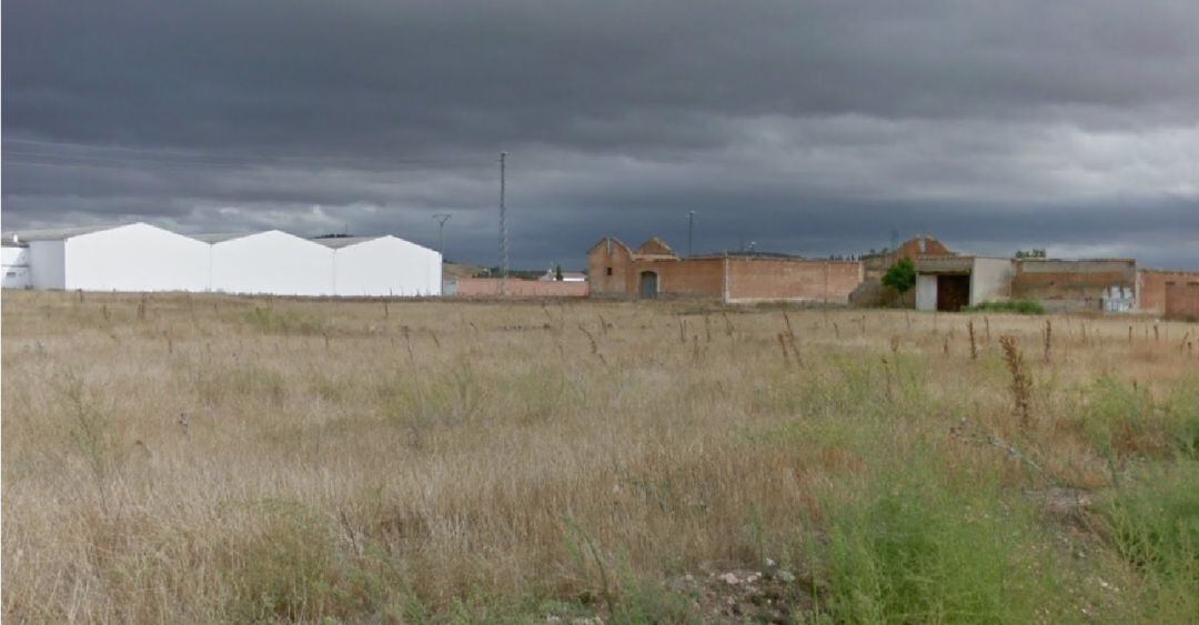 Localización del futuro puerto seco de Valdepeñas (Ciudad Real)