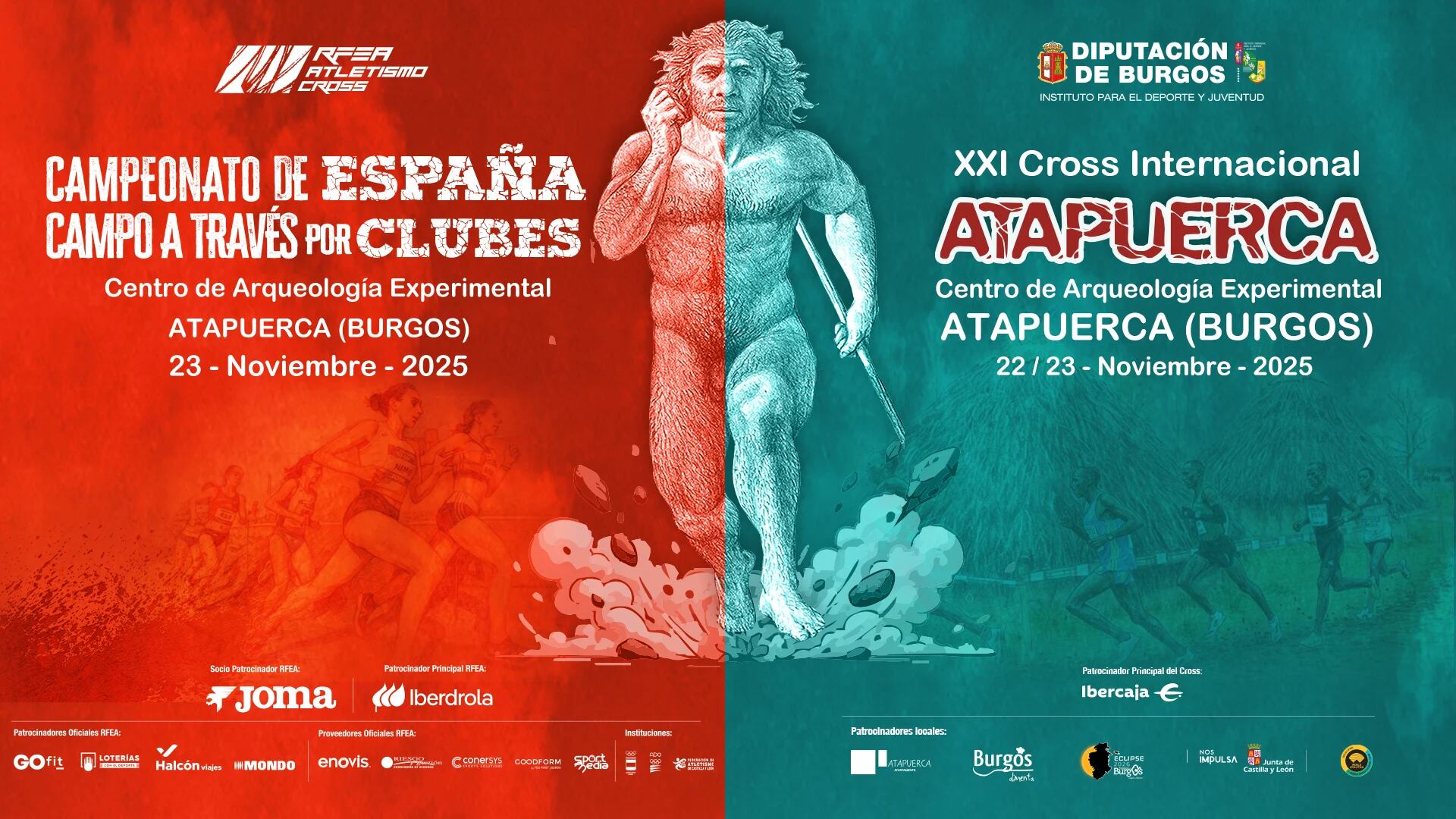 Cartel del Cross de Atapuerca 2025