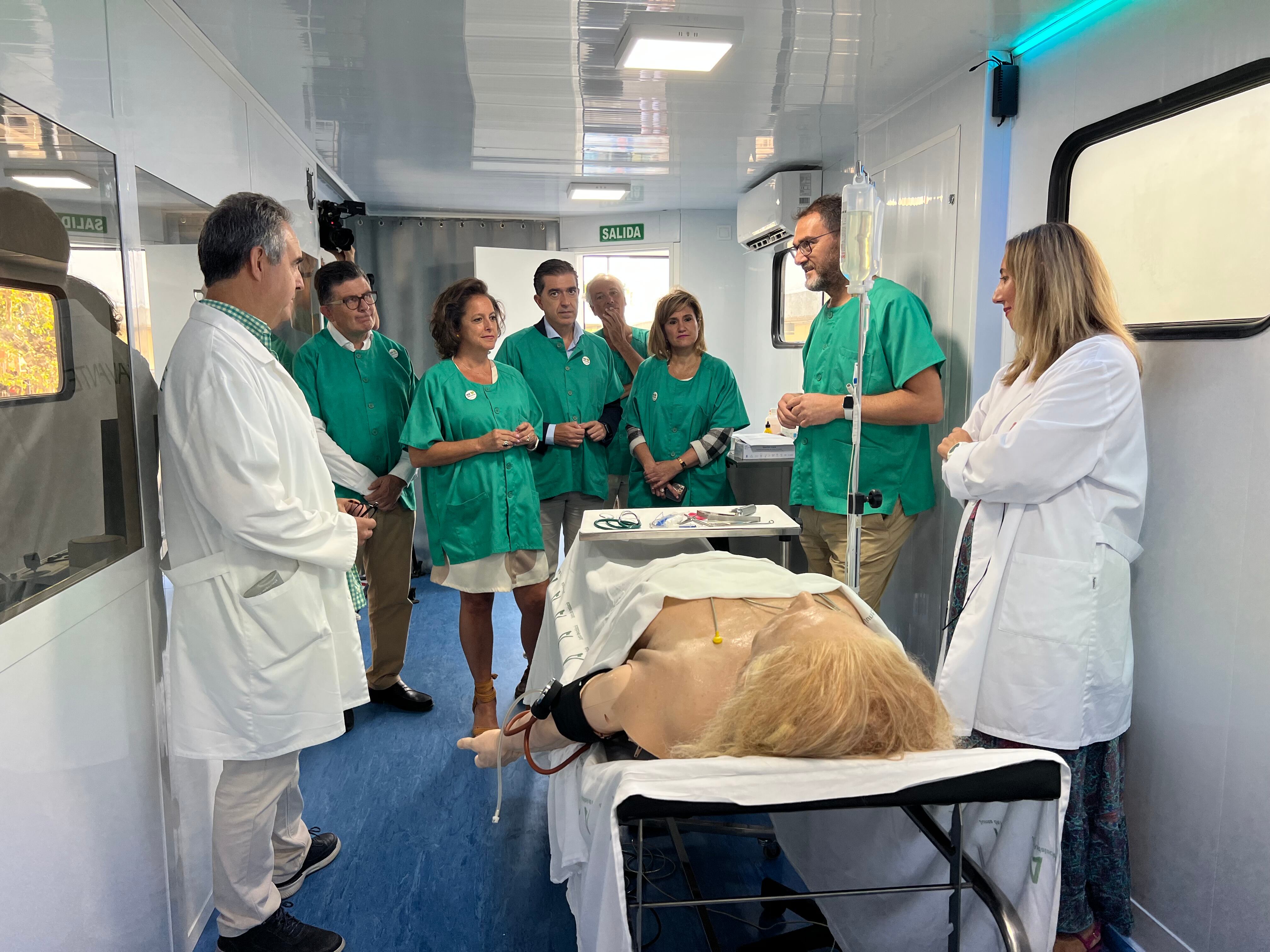 Unidad itinerante de IAVANTE en Baeza