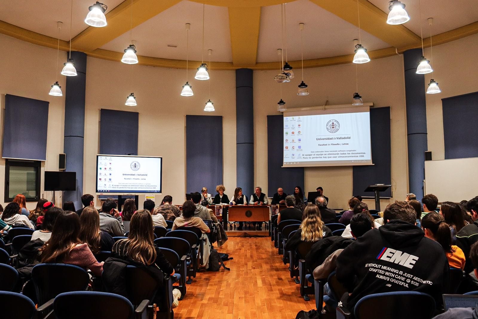 Imagen del evento universitario en el que ha participado Radio Gurugú