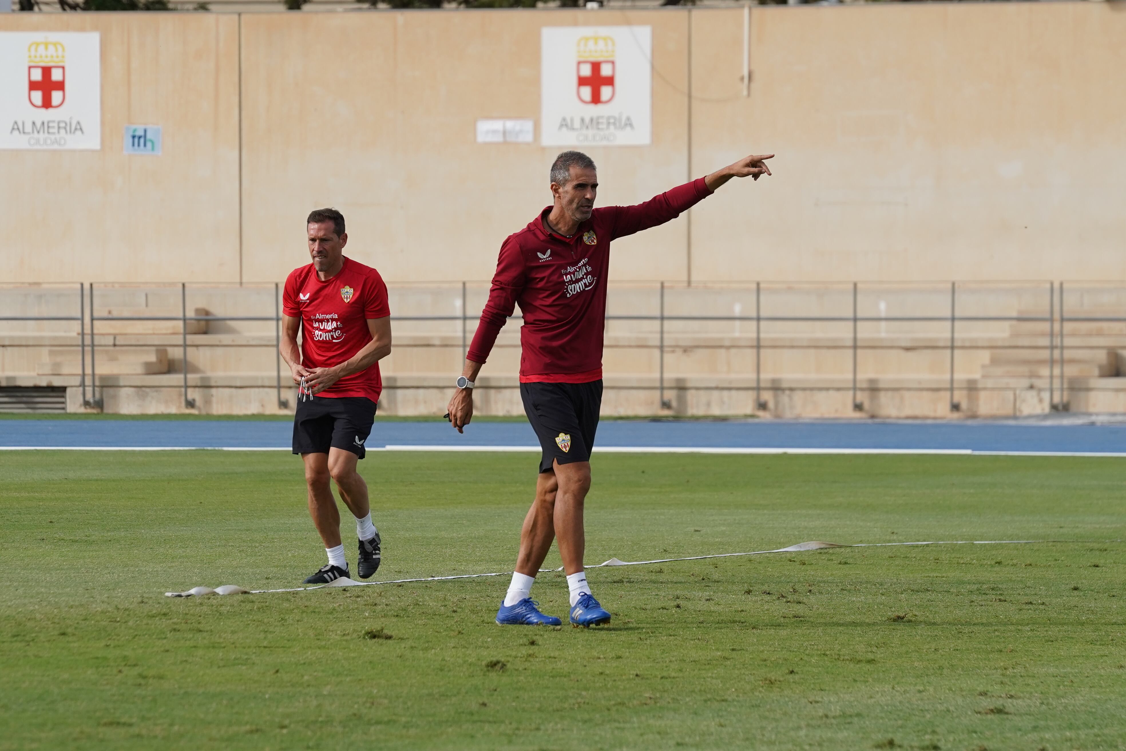 Garitano ha tenido dos semanas de intenso trabajo con la plantilla.