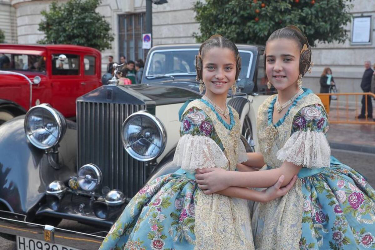 Exaltación de Carla García como fallera mayor infantil de València 2020