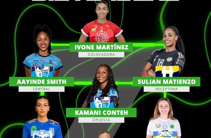 Dos jugadoras del Kiele Socuéllamos en el 7 ideal de la Jornada