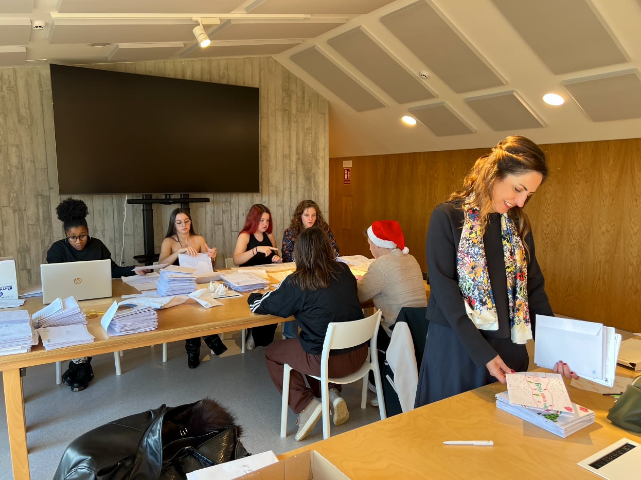 Gente joven en Tomiño