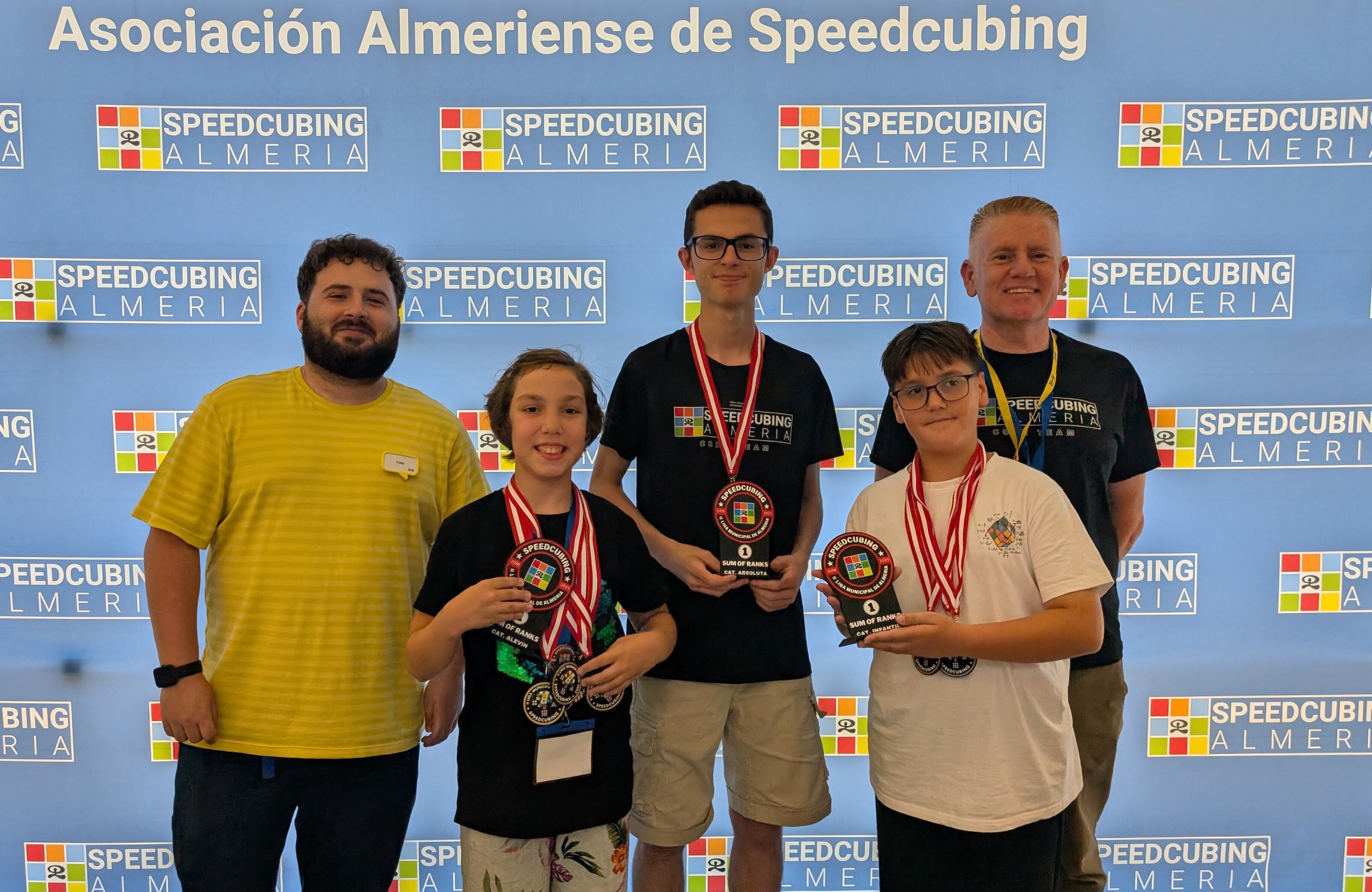 Los Juegos Deportivos Municipales de Speedcubing se clausuran con récords y nuevas promesas.