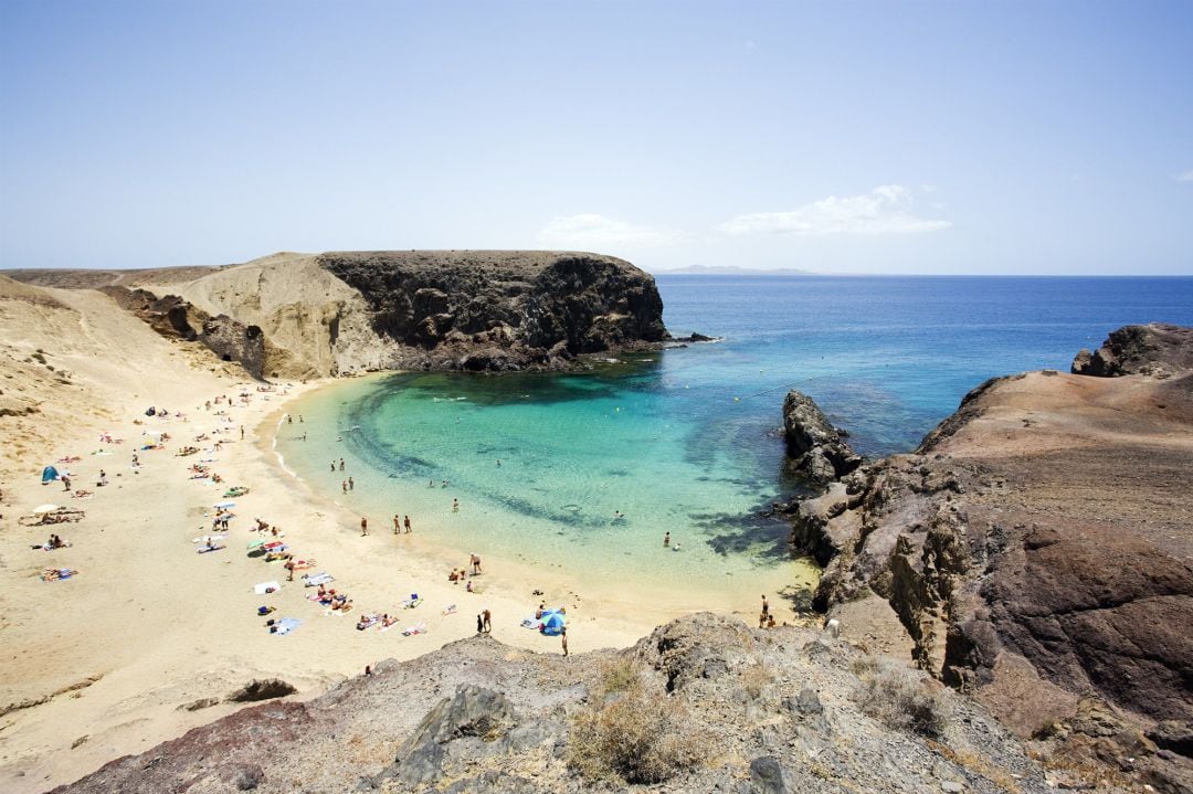 Playa Papagayo, en Lanzarote