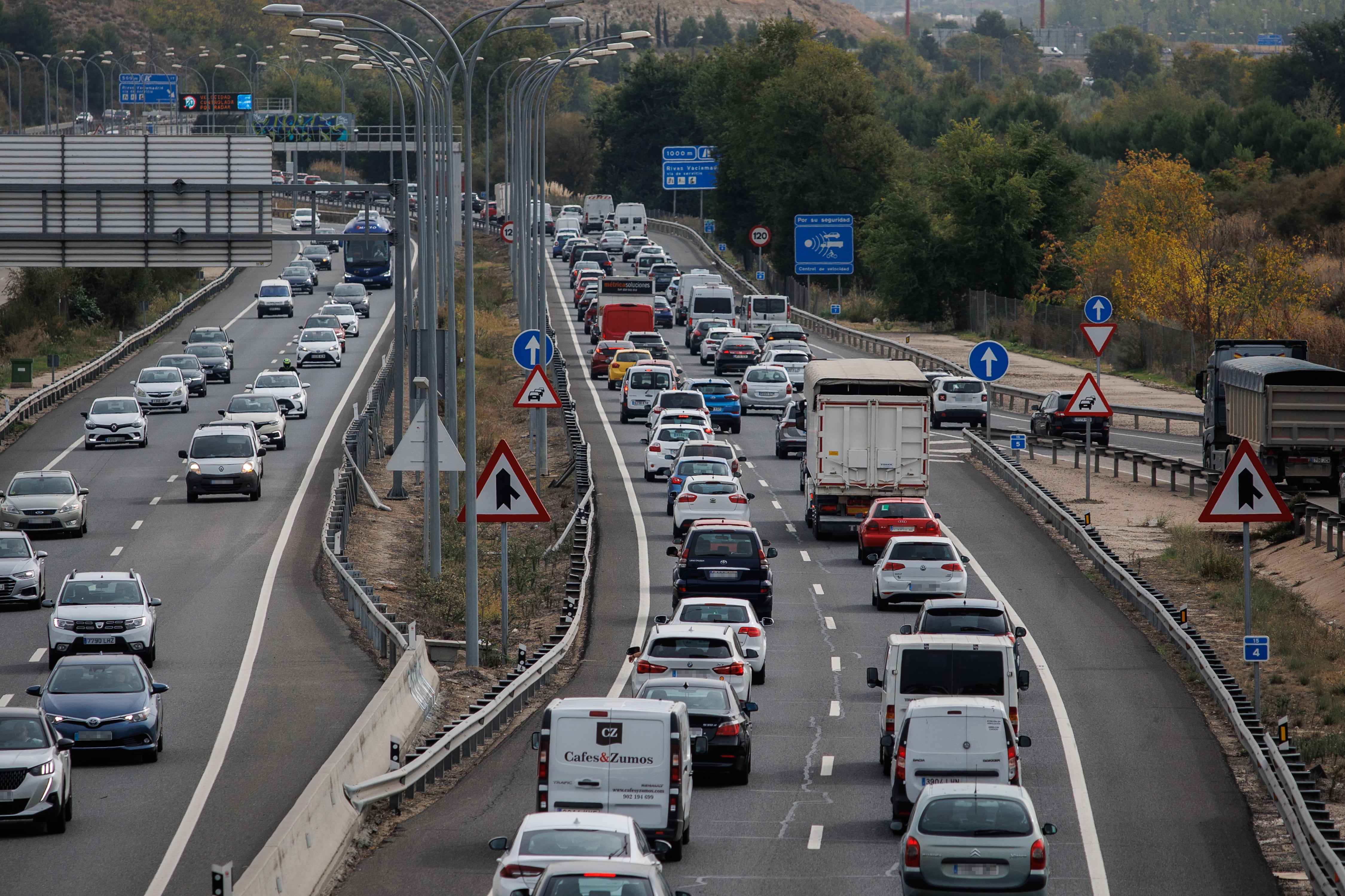 Retenciones en las carreteras españolas