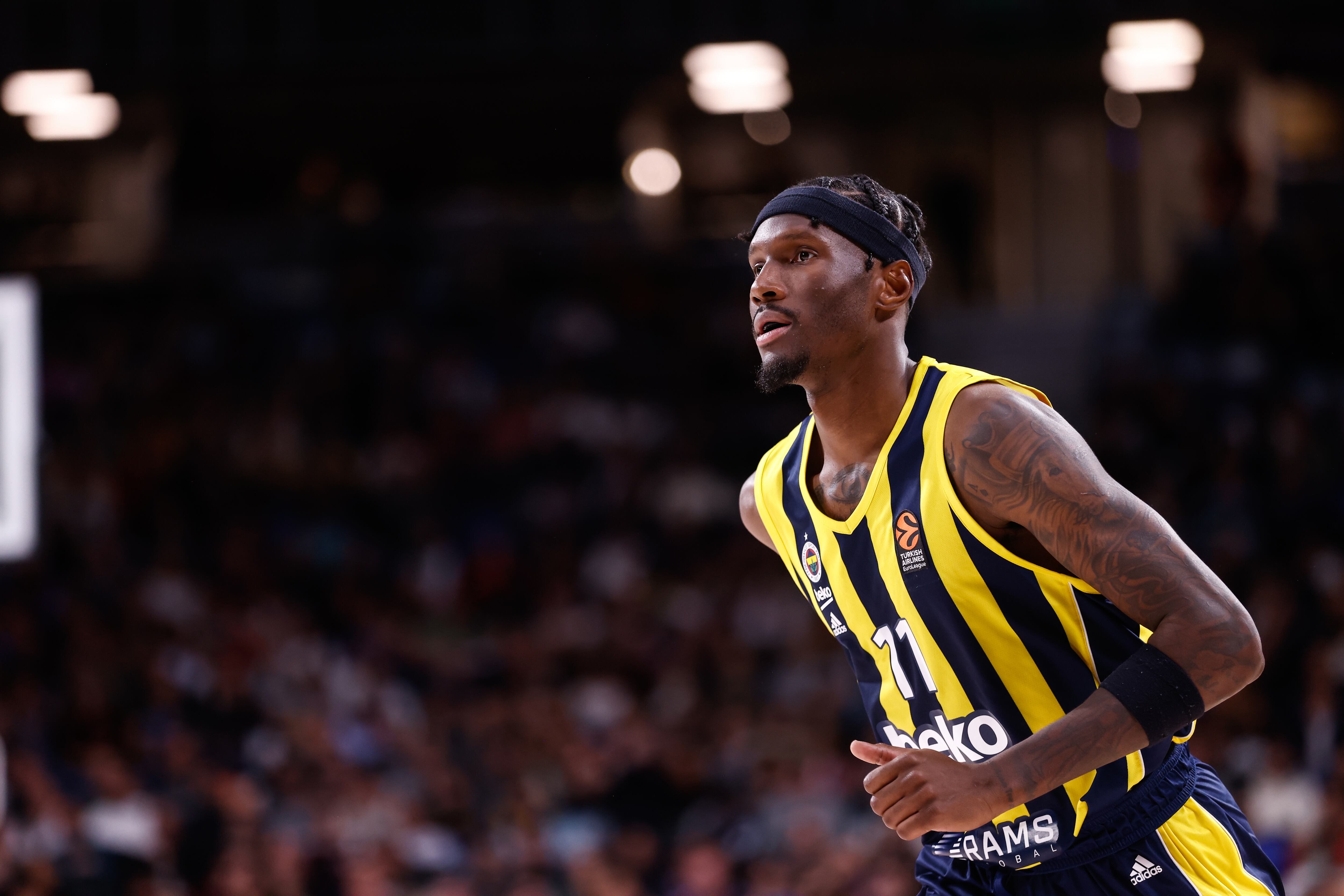 Nigel Hayes-Davis, jugador del Fenerbahce, durante un encuentro ante el Real Madrid de la Euroliga. (Photo By Oscar J. Barroso/Europa Press via Getty Images)