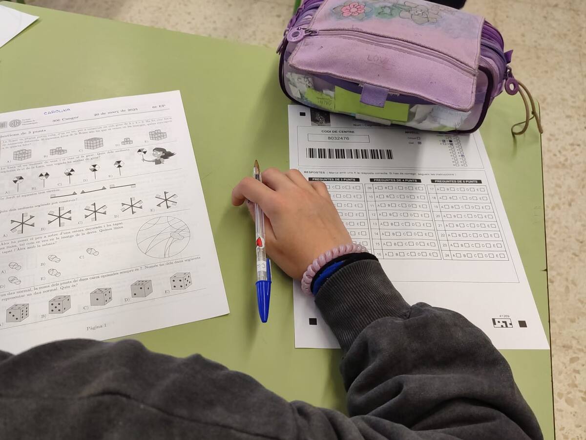 Proves Cangur matermàtiques 2025