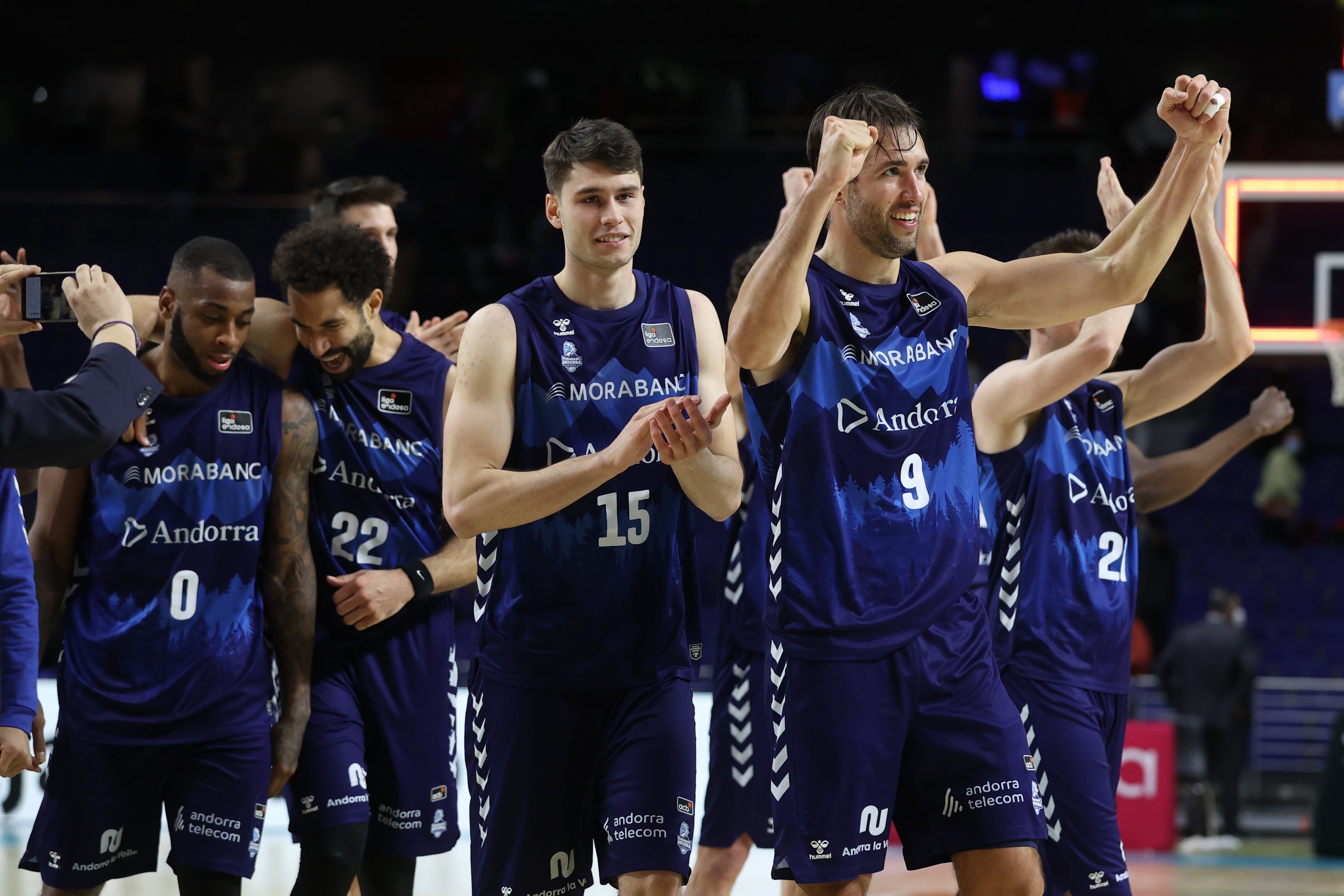 Excel·lent triomf del Morabanc contra el Reial Madrid