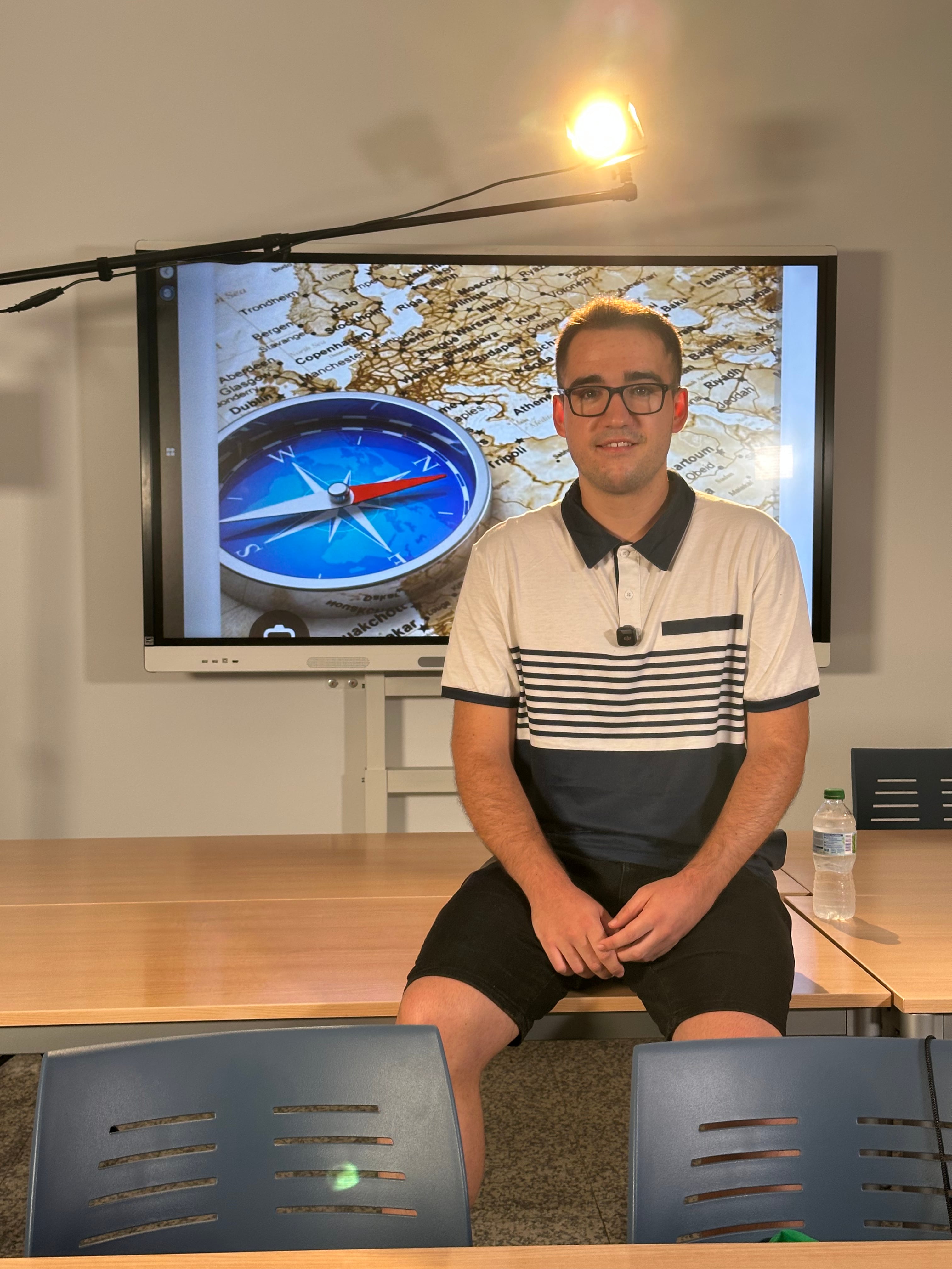 Francisco López, alumno de Tecnoszubia