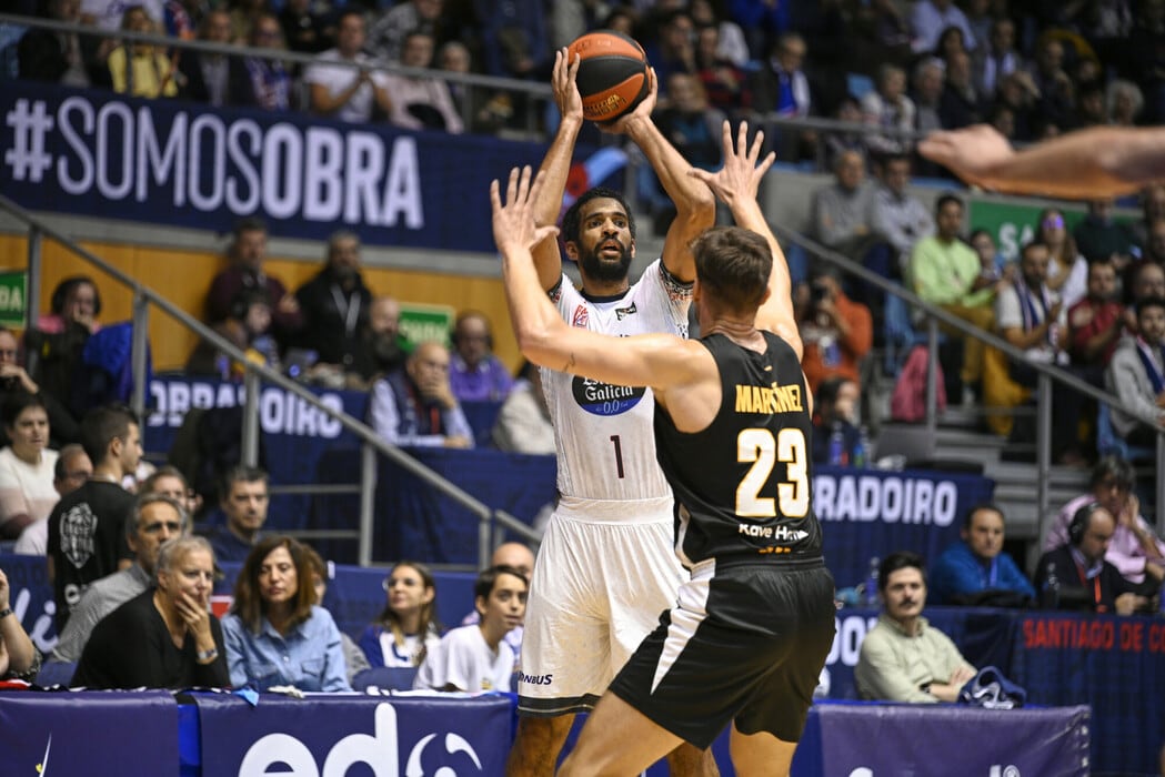 Thomas Scrubb volvió a ser el mejor del Obradoiro, con un 32 de valoración